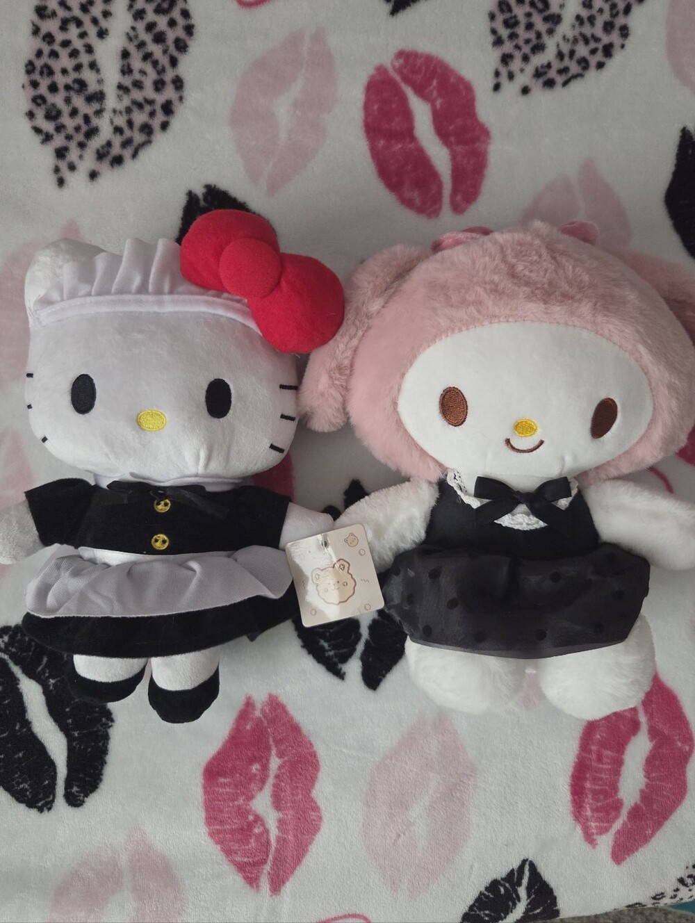 Sanrio Hello Kitty & My Melody Plush Set Of 2
